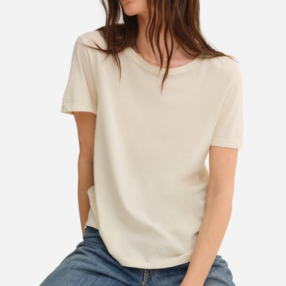 MATE Organic Cotton T-Shirt Cream
